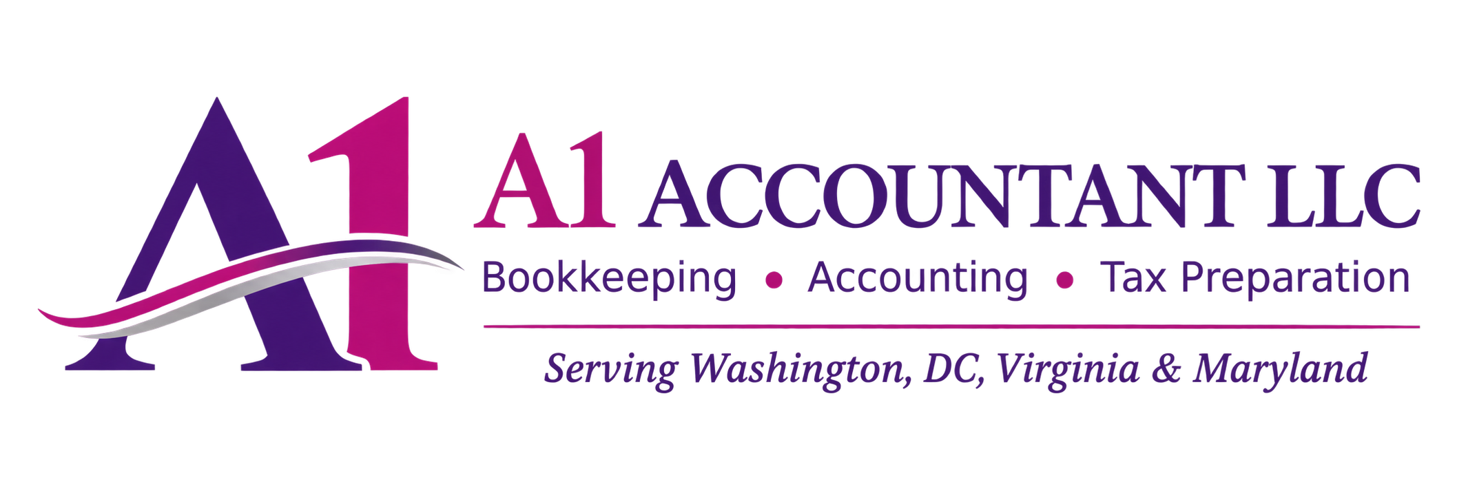a1 accountant llc branding logo (1)